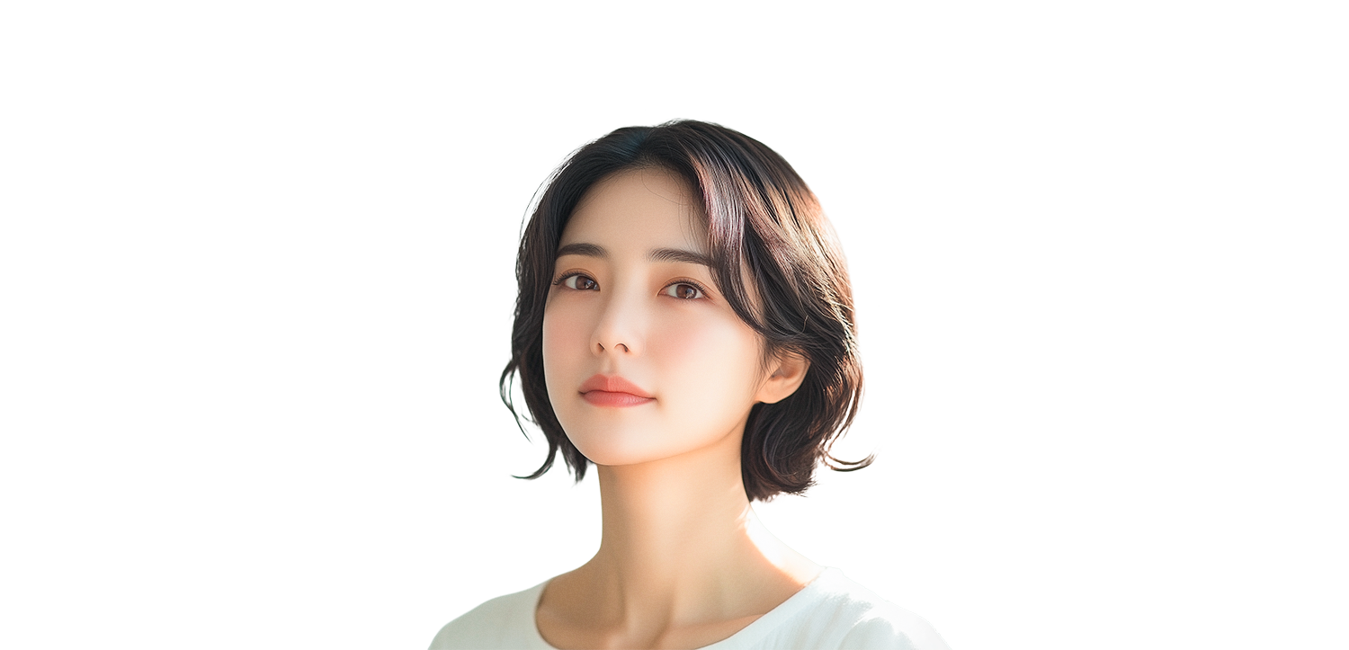 額のしわ 目つき改善