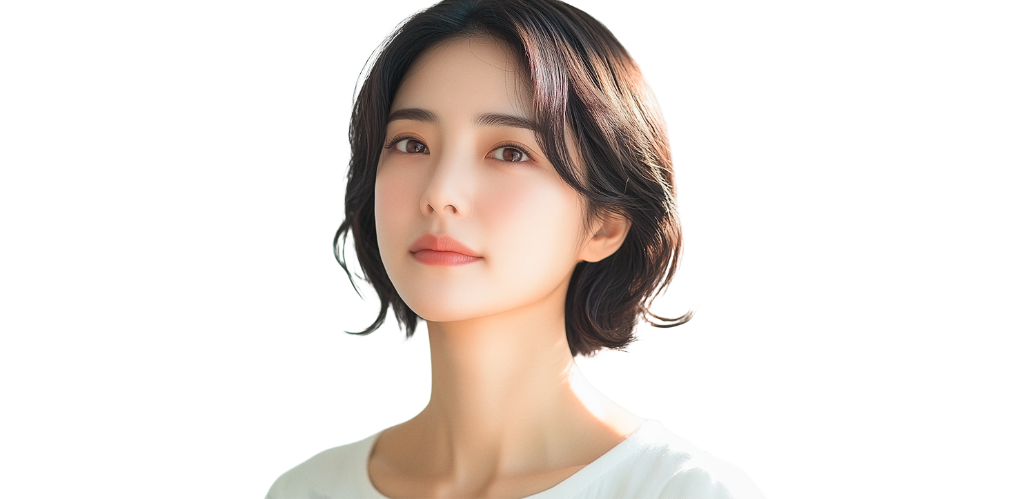 額のしわ 目つき改善